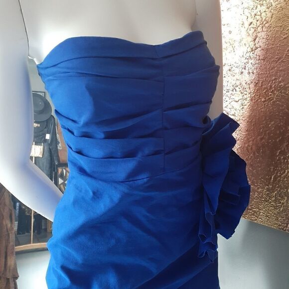 NWT Zara Cotton Strapless Mini Dress - Picture 12 of 14